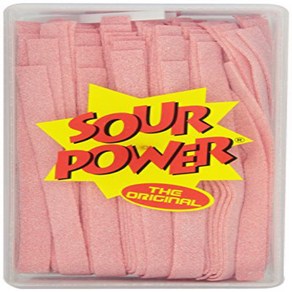 Sou Powe Candy Belts Pink Lemonade 42.3 Ounce 사워 파워 캔디 벨트 핑크 레모네이드 42.3온스, 1개