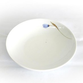 [토비] 청꽃 고백자 원쿠프 3호 (가로 15.5 cm), 1개