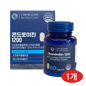 청담뉴트리션 콘드로이친 1200, 60정, 1개