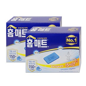 홈매트 모기향 교체용 리필 150p, 2개