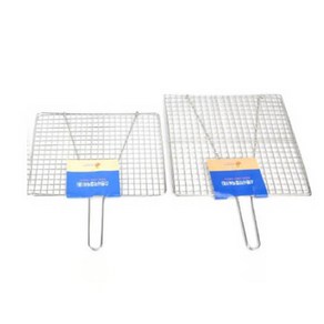 국산 업소용 24종 스텐 직화구이 석쇠 생선 불고기 사각 접이식 석쇠 스뎅 택1, 소, 1개