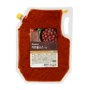 대상 미트볼소스 2kg(토마토&데미그라스)/쉐프원, 1개, 2kg