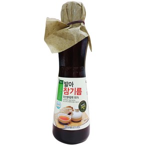 청오건강 청오 국내산 원료 국산 발아 참기름 300ml 이강산닷컴, 1개