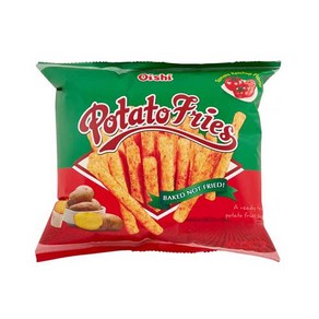 Oishi Potato Fies Tomato Ketchup Flavo 오이쉬 포테이토 토마토케찹 맛, 1개, 50g