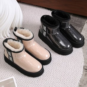 23년 호주 AS UGG 클리어 어그부츠 코티드 클래식 플랫폼 통굽 4.5cm 미니부츠 AS3042