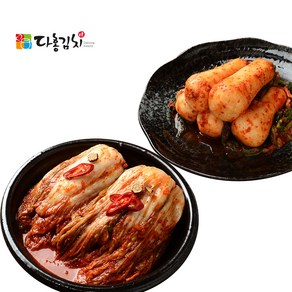 다홍김치 생 포기김치 10kg+총각김치5kg, 1세트, 15kg