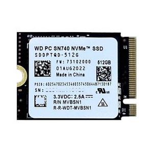 WD 스팀덱 SN740 M.2 2230 1T 2T SSD PCIE 4.0 ROG, 1TB (스팀+ROG 분해키트+방열판), 상세 페이지 참고