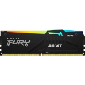 Kingston킹스턴 퓨리 비스트 RGB 화이트 128GB 4x32GB 5200MT/s CL40 DDR5 XMP DIMM 오버클럭 플러그앤플레이 인텔 3.0 4종 키트 KF55, RGB_5200MT/s  Black  5200MT/, 5200MT/s_Black  5200MT/s, 4개