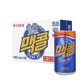 일화 맥콜 캔, 160ml, 30개