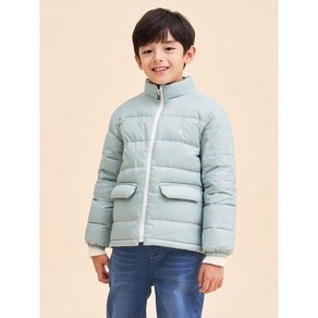 빈폴키즈 [BEANPOLE KIDS] 덕다운 한줌 경량 패딩 그린 (BI4138U03M)