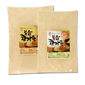 해썹인증 볶음콩가루 1kg 쩌서 볶은 고소한 콩가루, 볶은콩가루 1kg, 1개