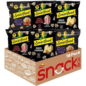 Smatfood 팝콘 버라이어티 팩 14.2g(0.5온스) (40개 팩) 56396