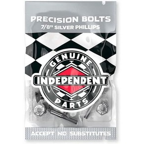 Independent Genuine Pats Coss Bolts Standad Phillips Skateboad Hadwae BlackSilve 78