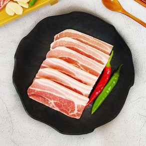 천지푸드 삼겹살 옛날 냉삼 구이용 500g*4팩 총 2kg, 500g, 4개