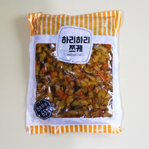 일식 단무지 야채절임 하리하리쯔케 1kg - 대용량 업소용 절임반찬 이자카야 반찬