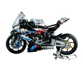 중국 테크닉 42130 BMW M1000 RR 오토바이 호환 블럭 모터 사이클