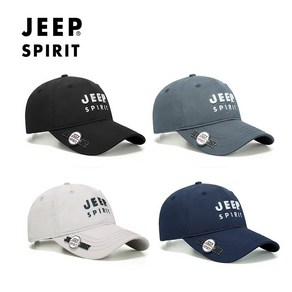 웹도매 JEEP SPIRIT 지프 스피릿 볼캡 CA0585, 블랙, 1개