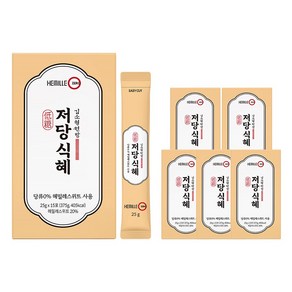 김소형원방 밥알없는 저당 식혜 설탕 제로, 6개, 375g