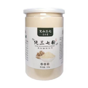 운남 삼칠 분말 삼칠근 분말 250g/병