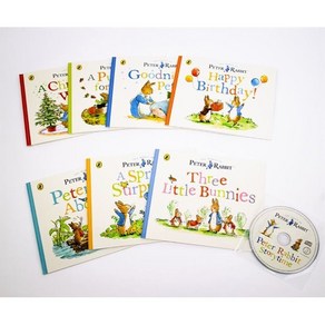 피터 래빗 생활 그림책 픽처북 7종 박스 세트 (Book & CD) : Pete Rabbit Stoytime : Happy Bithday Thee ...