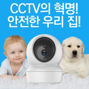 가정용 cctv 홈캠 펫캠 와이파이 홈 카메라 애견 가게 왕눈이캠, 회전형, 1개