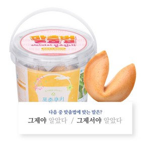 포춘쿠키 패밀리팩 맞춤법 S, 5g, 12개