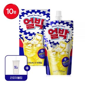 동아제약 박카스 얼박 210ml x 10팩 스파우트형 (오리지널) + 박카스 굿즈 증정, 오리지널210mlx10팩 (리유저블컵 증정), 10개