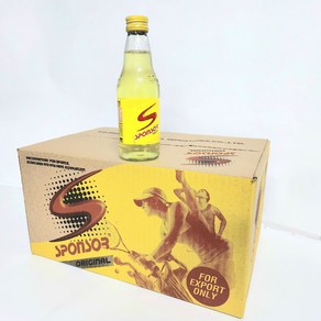 태국 스폰서 오리지널 음료 Sponso 24ea 박스제품 woldfood, 24개, 250ml