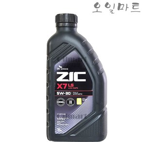 오일마트 SK 지크 ZIC X7LS 5W30 C2 C3 1리터 DPF 합성엔진오일, ZIC X7LS 1리터, 1개, 1L