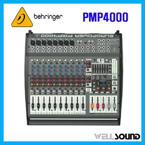 베링거 PMP4000 파워 16CH 고출력 앰프내장믹서