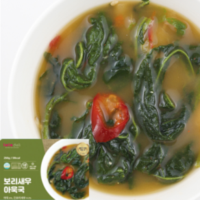 로로딜리 쉐프가 직접 요리한 보리새우 아욱국 간편하고 맛있는 국 찌개, 1개, 250g