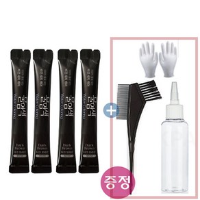 시즌2 씨드비 물염색_ 염색약 4회분 1box + 공병+브러쉬+일회용장갑, 내추럴블랙, 1개