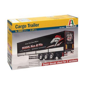 이타레리 프라모델자동차 [IT3885S] ITALERI 1:24 CARGO TRAILER, 1개