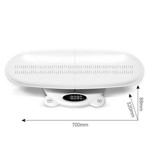 코코 가정용 아기 체중계 & 반려동물 저울 신생아 전자 정밀 저울 120kg 엄마와 아기 체중계, 1개, 흰색, 색깔