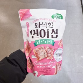 빠삭한 연어칩 타르타르 70g