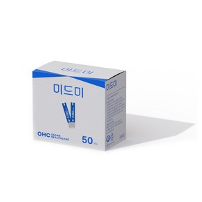 오상헬스케어 미드미 개인용혈당시험지, 1개, 50매입