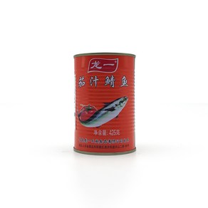 니하오푸드 룽이 토마토소스 고등어 통조림 425g, 1개