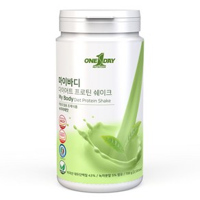 원데이뉴트리션 마이바디 다이어트 프로틴 쉐이크 녹차라떼맛, 700g, 1개