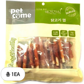 펫컴 핸드메이드 반려견 수제간식, 닭고기, 200g, 1개