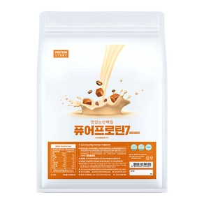 프로틴스토리 맛있는 단백질 퓨어프로틴7 3kg 카라멜마끼아또, 1개