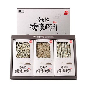 남해 삼천포 죽방멸치 1.5kg 중멸 대멸 소멸 3종 선물세트 안주용 국물용 건어물 설 명절 선물 세트 추석, 2. 삼천포 어가멸치 4종, 1개