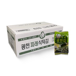 [광천어머니김 본사 발송] 파래식탁김, 15g, 30개