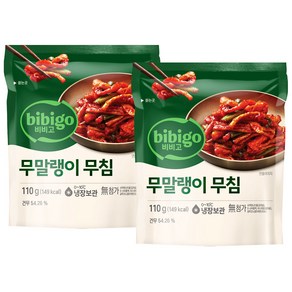 비비고 (냉장)비비고 무말랭이 무침110g, 110g, 2개