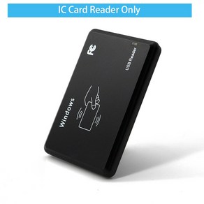 스마트 RFID 카드 리더기 IC ID 기 USB 인터페이스 액세스 제어 암호화 프로그래머 125KHz 13.56MHz, IC Cad Reade, 1개