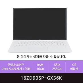 LG 그램 프로16 16ZD90SP-GX56K i5/16GB/256GB(zoaa)