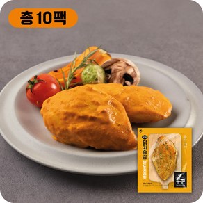 꼬기다 프리미엄 수비드 소스 닭가슴살 11종 골라담기, 100g, 10개, 인도커리맛