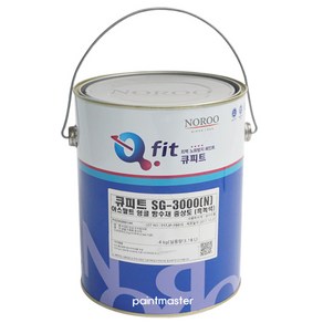 노루페인트 아스팔트 슁글방수재 중상도 큐피트 SG-3000 4kg, 돌회색 (주문품), 1개