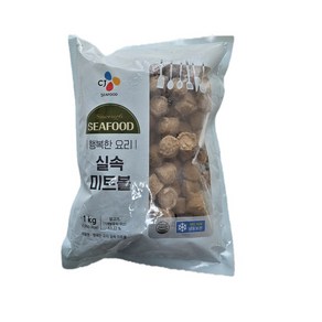 원하프실속미트볼1KG씨제이, 1개, 1kg