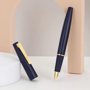 만년필 Jinhao 80 럭셔리 펜 EF F 0.3MM 엑스트라 파인 펜촉 쓰기 사무실 학교 용품 편지지, [03] F, [08] Gold-Blue