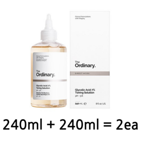 [The Ordinary]디오디너리 글리코릭 애시드 7% 엑스폴리에이팅 토너 각질제거토너 1+1